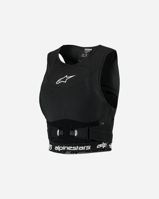Pare-pierres femme Alpinestars Plasma - Noir/Blanc
