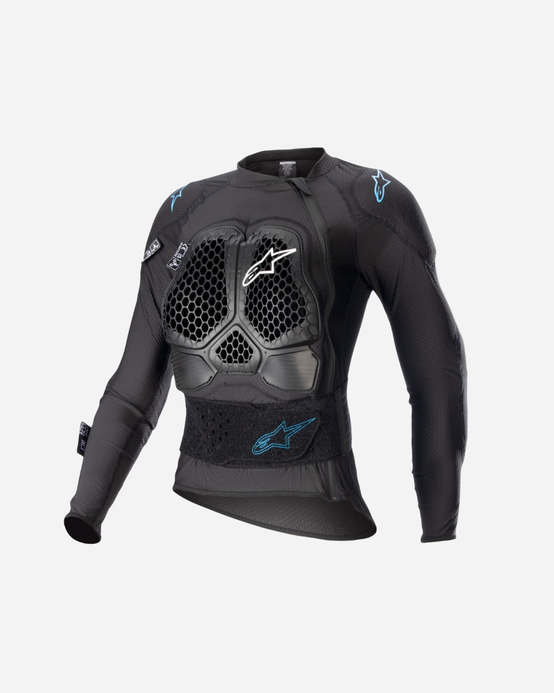 Veste de protection femme Alpinestars Bionic Action V2 - Noir/Cyan
