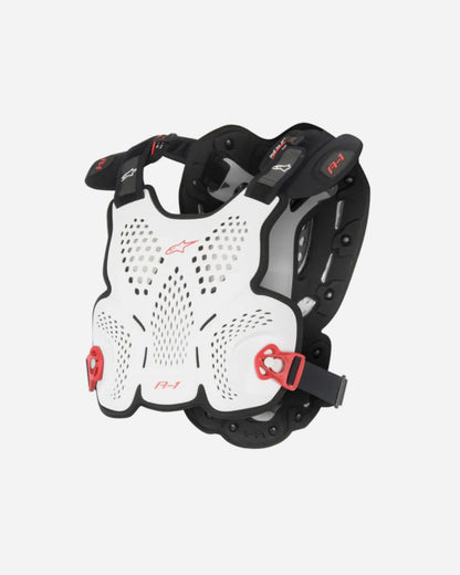 Pare-pierres Alpinestars A-1 - Blanc/Noir/Rouge