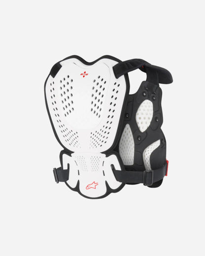 Pare-pierres Alpinestars A-1 - Blanc/Noir/Rouge
