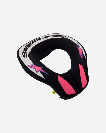 Alpinestars Sequence Children's Neck Roll - Black/Light Gray/Purple