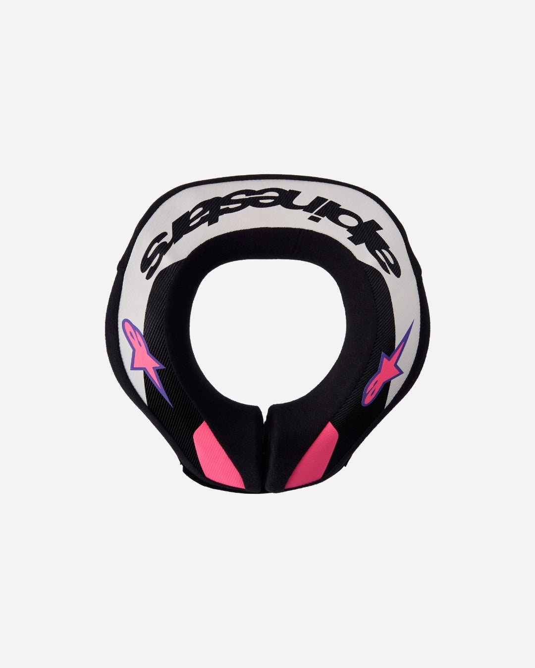 Alpinestars Sequence Children's Neck Roll - Black/Light Gray/Purple