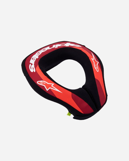 Alpinestars Sequence Children's Neck Roll - Red Fluo/Metallic Red/White