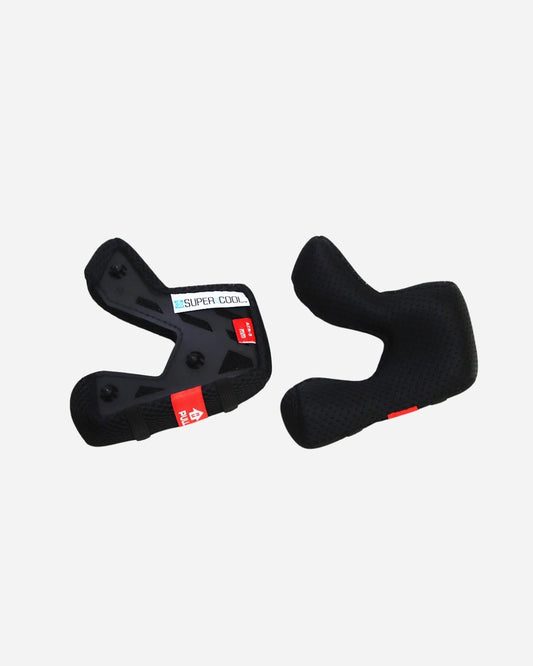 71 03 fr 6d helmets motocross cheek pad atr 3 black
