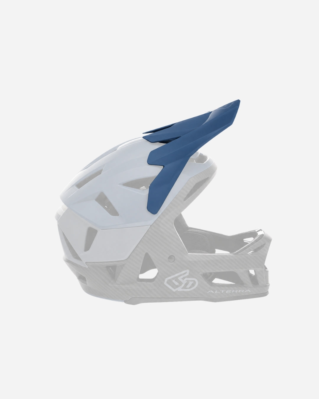 6D Alterra Visor - Segment Slate Blue