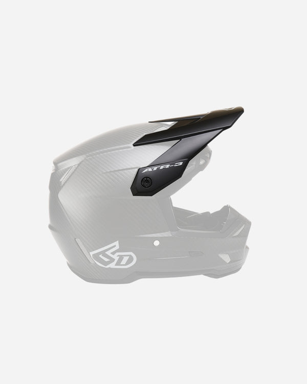 Visière 6D Helmets ATR-3 - Noir Brillant