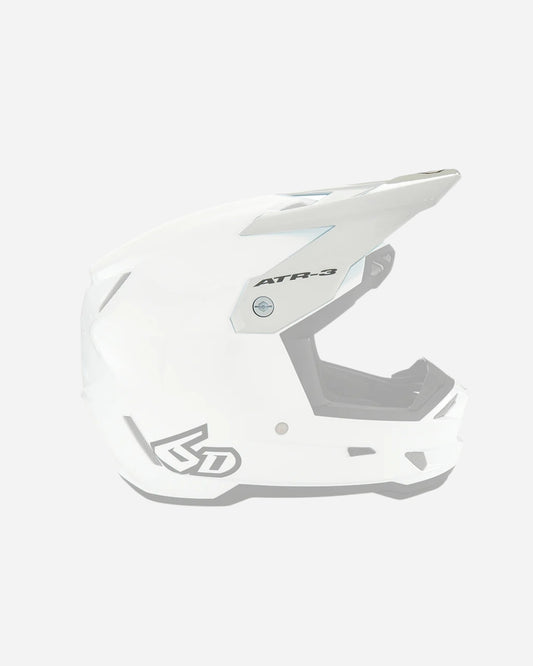 Visière 6D Helmets ATR-3 Solid - Blanc