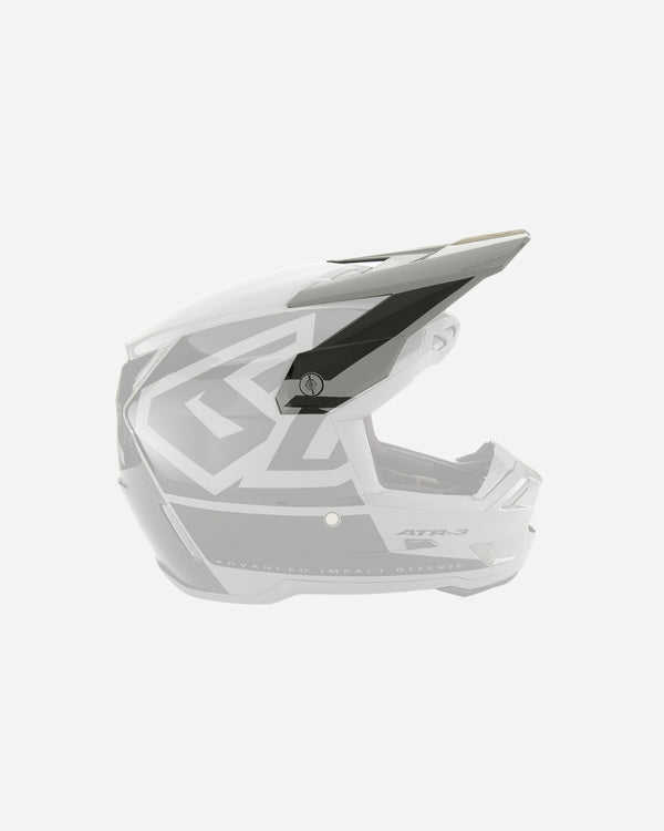 6D Helmets ATR-3 Hex Helmschirm - Schwarz