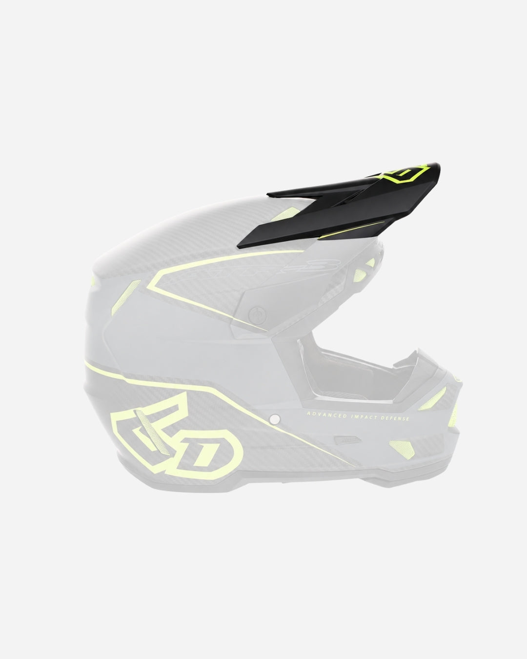 6D ATR-3 Zone Visor - Matte yellow