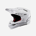 Alpinestars Supertech M10 Solid Helmet ece 22.06 - Gloss White
