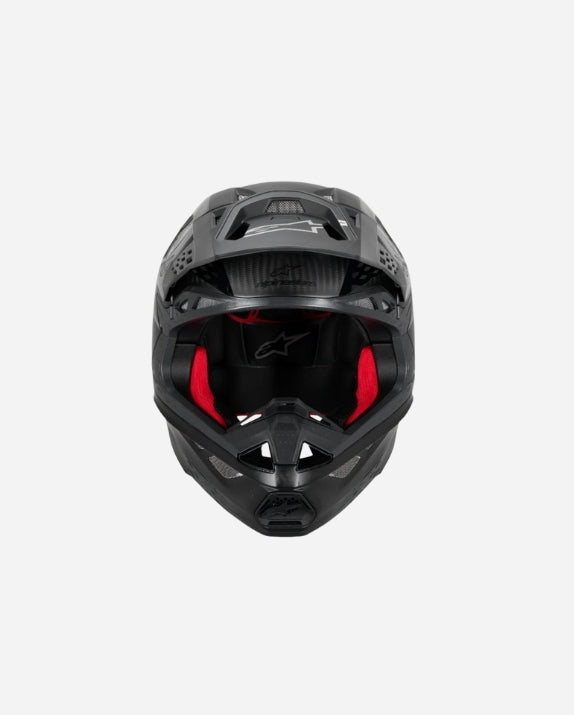 Casque Alpinestars Supertech M10 Fame ece 22.06 - Noir Carbone M&G