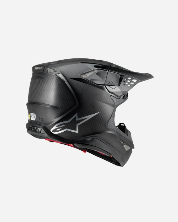 Casque Alpinestars Supertech M10 Fame ece 22.06 - Noir Carbone M&G