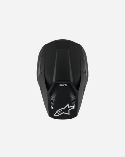 Casque Alpinestars Supertech M3 Solid ece06 - Noir Mat