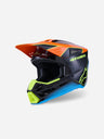 Casque Alpinestars Supertech M3 Fray ece06 - Noir/Orange/Jaune Fluo Brillant