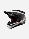 Casque Alpinestars Supertech Supertech M10 Ampress ece 22.06 - Noir/Blanc Mat