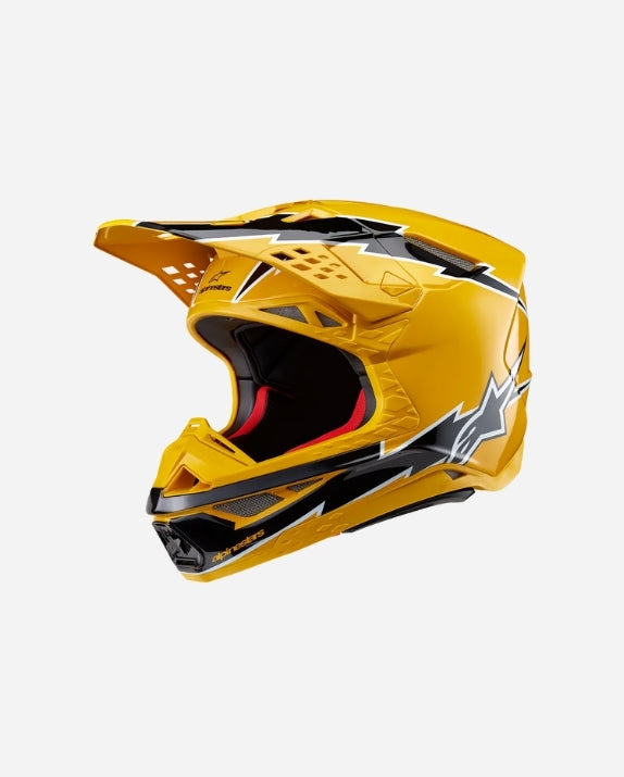 Casque Alpinestars Supertech M10 Ampresece - Noir/Jaune Brillant