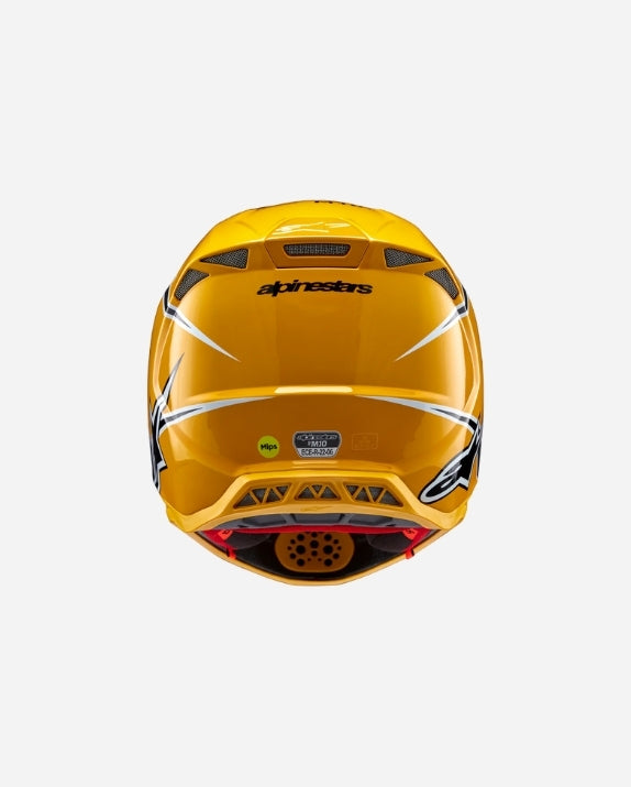 Casque Alpinestars Supertech M10 Ampresece - Noir/Jaune Brillant