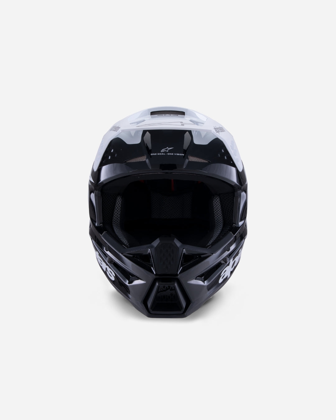 Casque Alpinestars Supertech M3 Radium ece06 - Noir/Blanc/Gris Brillant