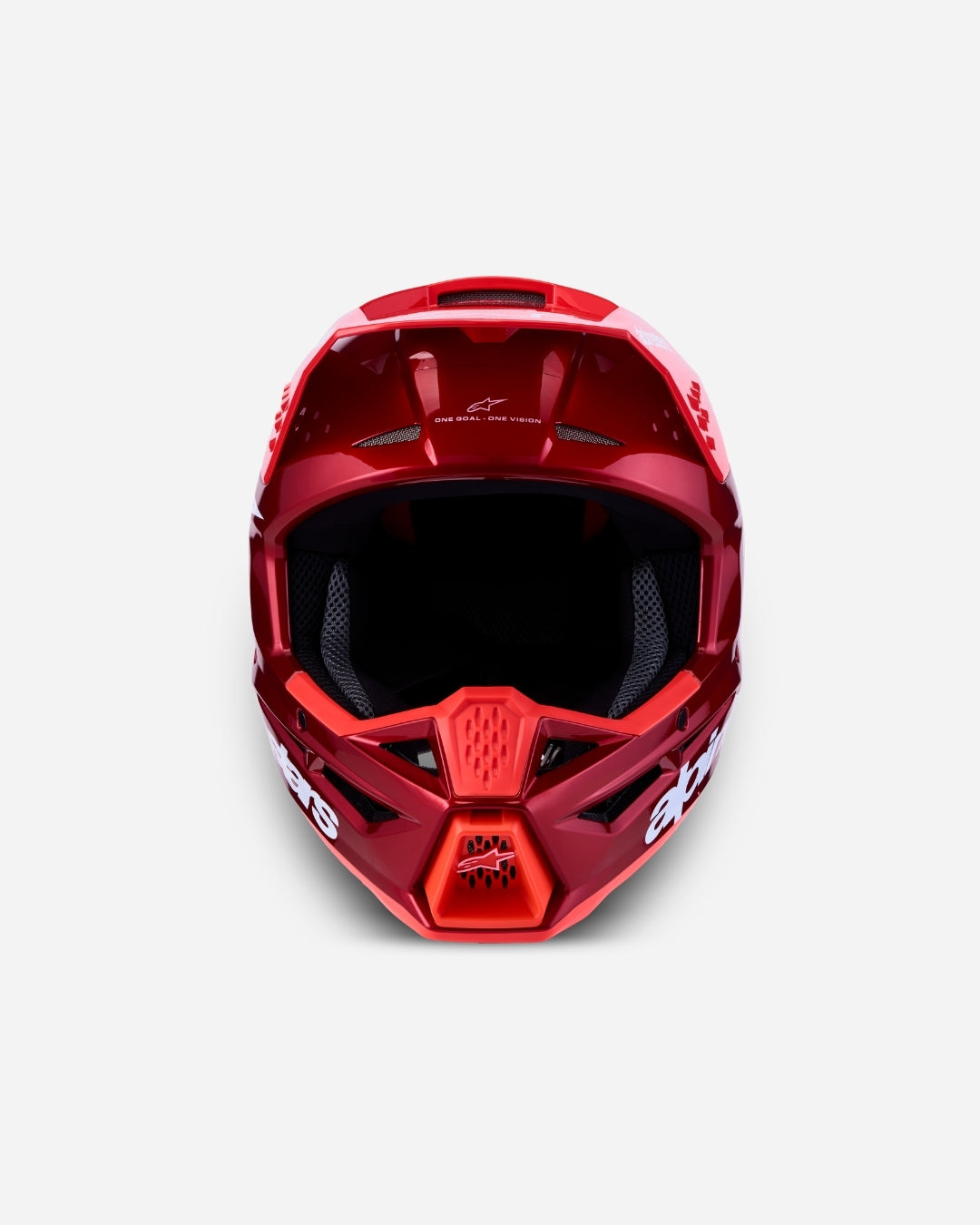 Alpinestars S-M3 Radium ECE 06 Helmet - Red/Matte Red/Red Fluo/White Glossy
