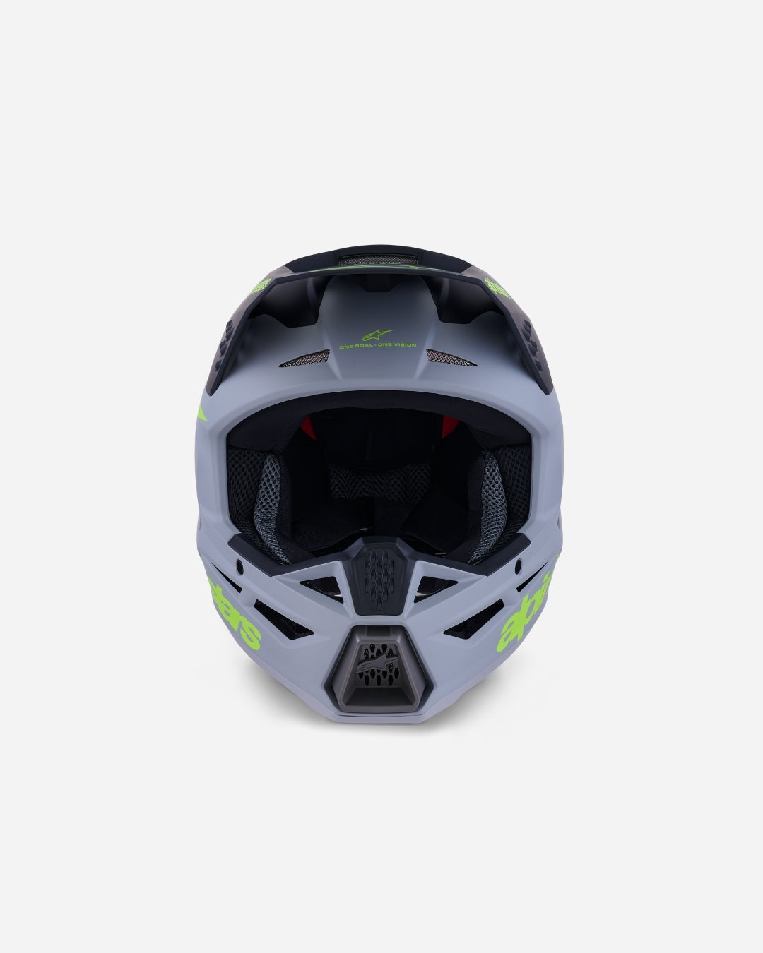 Casque Alpinestars Supertech M3 Radium ece06 - Gris/Noir/Jaune Fluo Mat