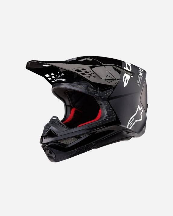 Casque Alpinestars Supertech Supertech M10 Flood ece 22.06 - Noir/Gris foncé M&G