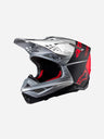 Casque Alpinestars Supertech Supertech M10 Flood ece 22.06 - Argent/Noir/Orange Fluo M&G