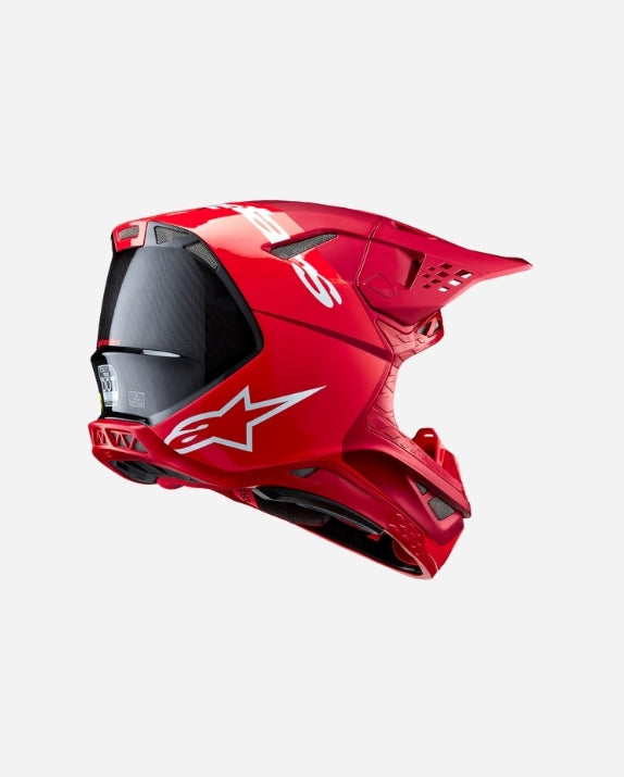 Casque Alpinestars Supertech Supertech M10 Flood ece 22.06 - Rouge Fluo/Rouge M&G