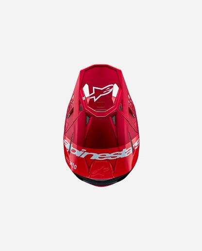 Casque Alpinestars Supertech Supertech M10 Flood ece 22.06 - Rouge Fluo/Rouge M&G
