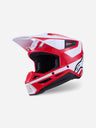 Casque Alpinestars Supertech M3 Heat ece06 - Rouge/Blanc/Noir Brillant