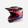 Casco Alpinestars Supertech M10 Eraece 22.06 - Rosa/Viola/Giallo Fluo Brillante