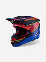Casque Alpinestars Supertech Supertech M10 Era ece 22.06 - Bleu/Rouge/Jaune Fluo Brillant