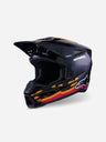 Casque Alpinestars Supertech M3 Force ece06 - Noir Brillant