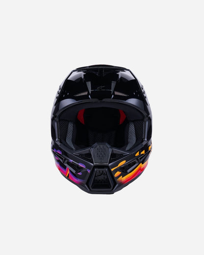 Casque Alpinestars Supertech M3 Force ece06 - Noir Brillant