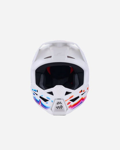 Casque Alpinestars Supertech M3 Force ece06 - Blanc Brillant