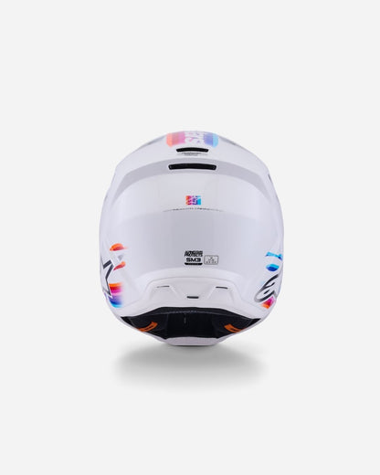 Casque Alpinestars Supertech M3 Force ece06 - Blanc Brillant