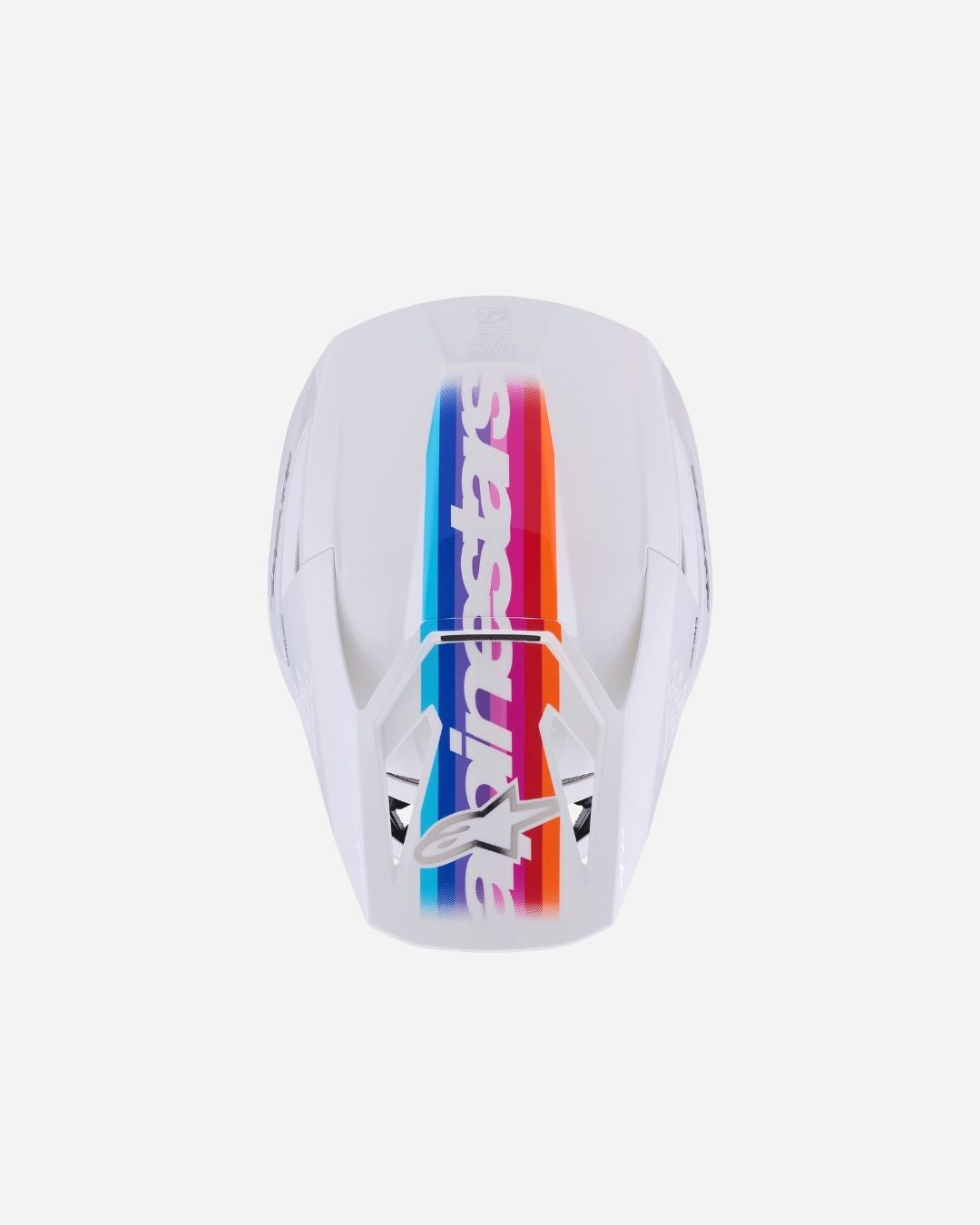 Casque Alpinestars Supertech M3 Force ece06 - Blanc Brillant