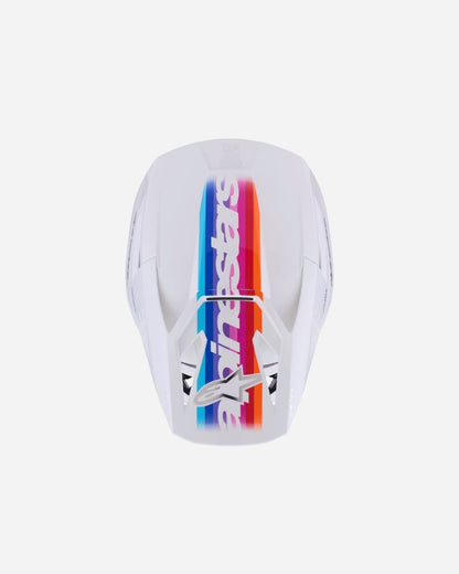 Casque Alpinestars Supertech M3 Force ece06 - Blanc Brillant