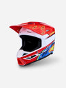 Alpinestars S-M3 Falcon Children's Helmet ECE 06 - Red Fluo/White/Blue/Yellow Fluo Glossy