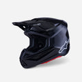 Alpinestars Supertech M7 Solid ece06 Helm – Glänzend Schwarz