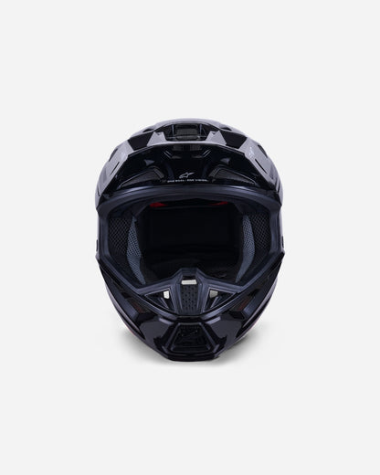 Casque Alpinestars Supertech M7 Solid ece06 - Noir Brillant