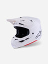Casque Alpinestars Supertech M7 Solid ece06 - Blanc Brillant