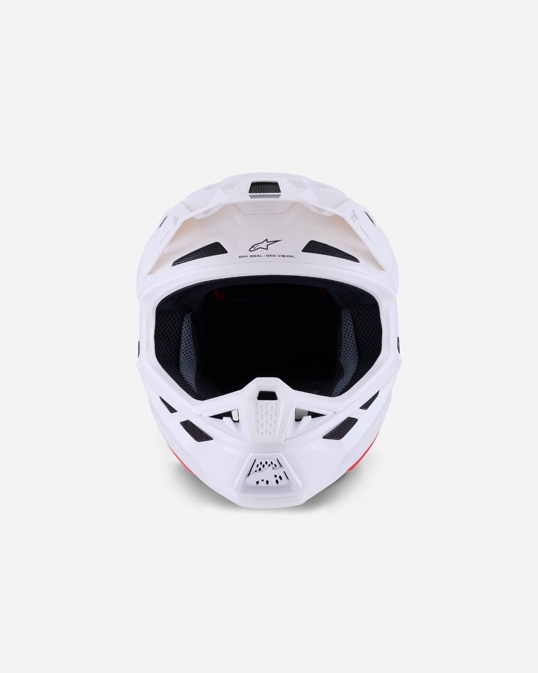 Casque Alpinestars Supertech M7 Solid ece06 - Blanc Brillant