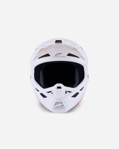 Casque Alpinestars Supertech M7 Solid ece06 - Blanc Brillant