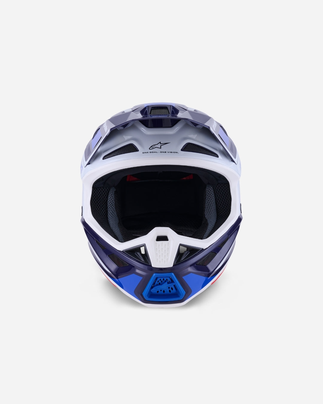 Casque Alpinestars Supertech M7 Rise ece06 - Bleu/Blanc Brillant