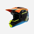 Alpinestars Supertech M3 Frayece06 Children's Helmet - Black/Orange/Bright Fluorescent Yellow