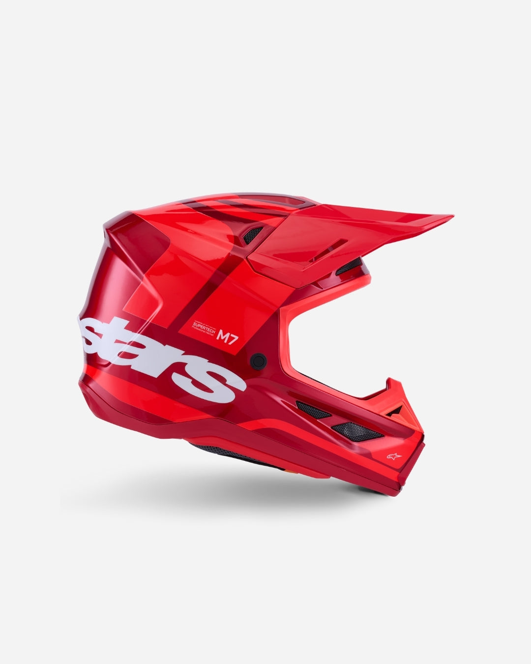 Casque Alpinestars Supertech M7 Core ece06 - Rouge Brillant