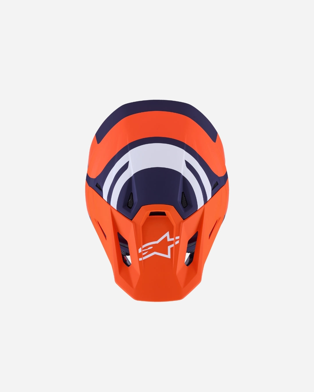 Casque Alpinestars Supertech M7 Core ece06 - Orange/Bleu Mat