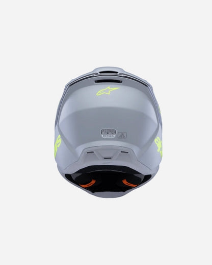 Casque enfant Alpinestars Supertech M3 Radium ece06 - Gris/Noir/Jaune Fluo Mat