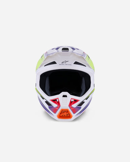 Casque Alpinestars Supertech M7 Ece06 Fuse - Blanc