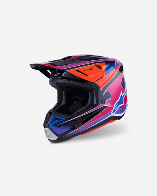 Casque Alpinestars Supertech M7 Ece06 Fuse - Bleu